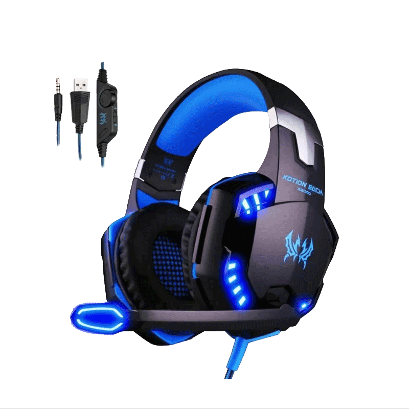 Audifonos Gamer Cascos Diadema Inalambricos Con Microfono