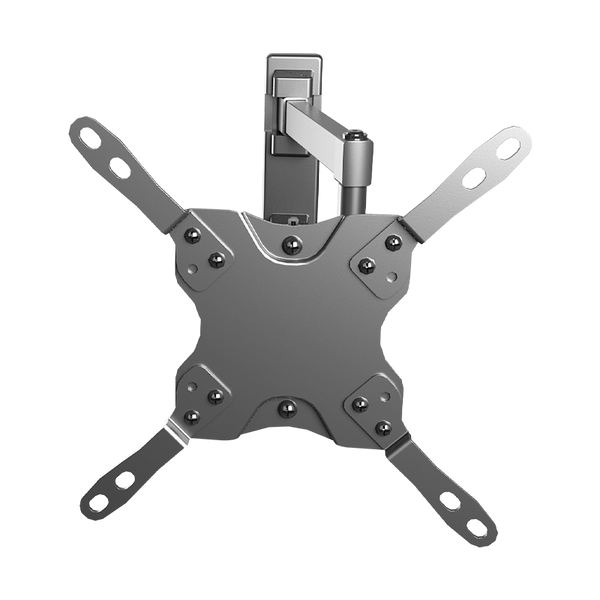 Soporte de Pared para TV 13-42” y 20kg Vesa 75x75-200x200 Metal, color negro, XUE® BAS1342