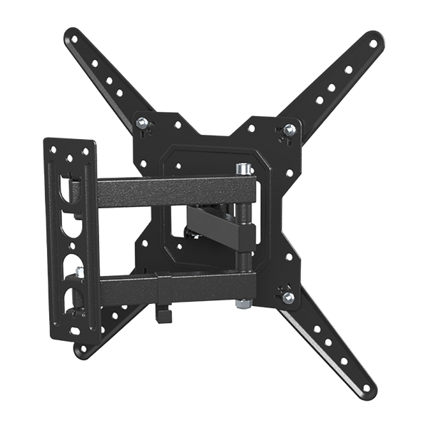 Soporte de Pared para TV 23-55” y 30kg Vesa 100x100-400x400 Metal, color negro, XUE® BAS2355