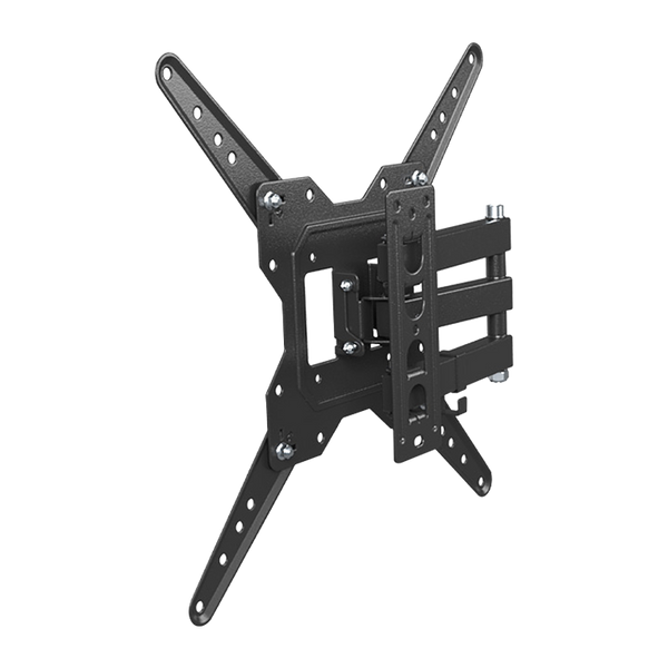 Soporte de Pared para TV 23-55” y 30kg Vesa 100x100-400x400 Metal, color negro, XUE® BAS2355