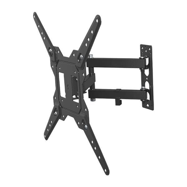 Soporte de Pared para TV 23-55” y 30kg Vesa 100x100-400x400 Metal, color negro, XUE® BAS2355
