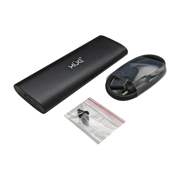 Caja USB-C NVMe SSD (M.2 PCIe) Negra | TP01/JMS583 XUE