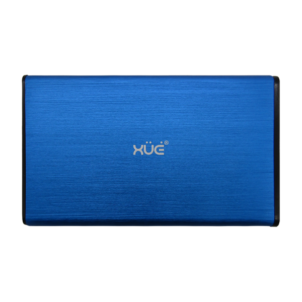 CAJA 2,5 SATA USB 3.0 Externa para Disco Duro y SSD Azul XUE®