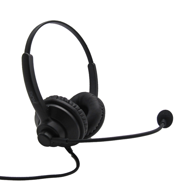 Diadema USB-A XUE® S2 Binaural, Metálica con Mic/Mute Button/Control en Cable 2M, color Negra