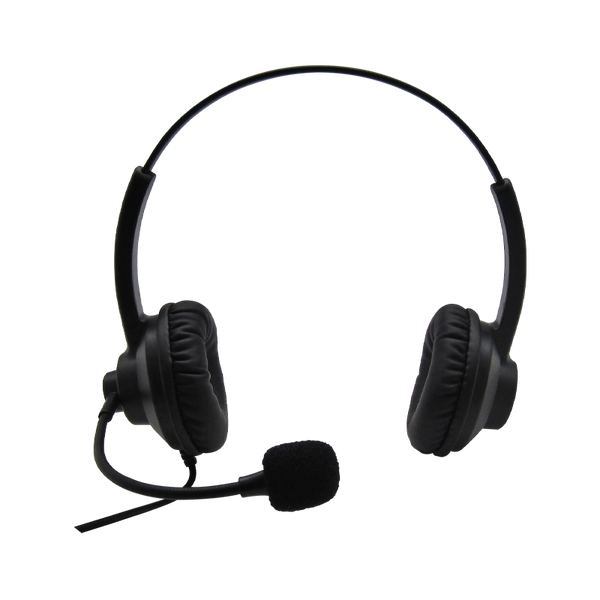 Diadema USB-A XUE® S2 Binaural, Metálica con Mic/Mute Button/Control en Cable 2M, color Negra