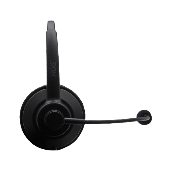 Diadema USB-A XUE® S2 Binaural, Metálica con Mic/Mute Button/Control en Cable 2M, color Negra