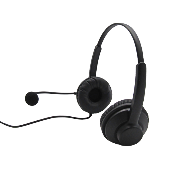 Diadema USB-A XUE® S2 Binaural, Metálica con Mic/Mute Button/Control en Cable 2M, color Negra