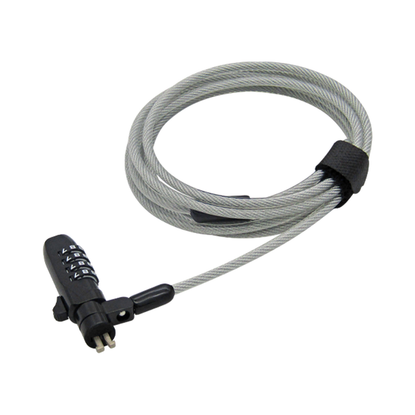 Guaya de Seguridad para portátil de 4-DIGITOS 2mts 4mm Slot NANO XUE® (Clave)