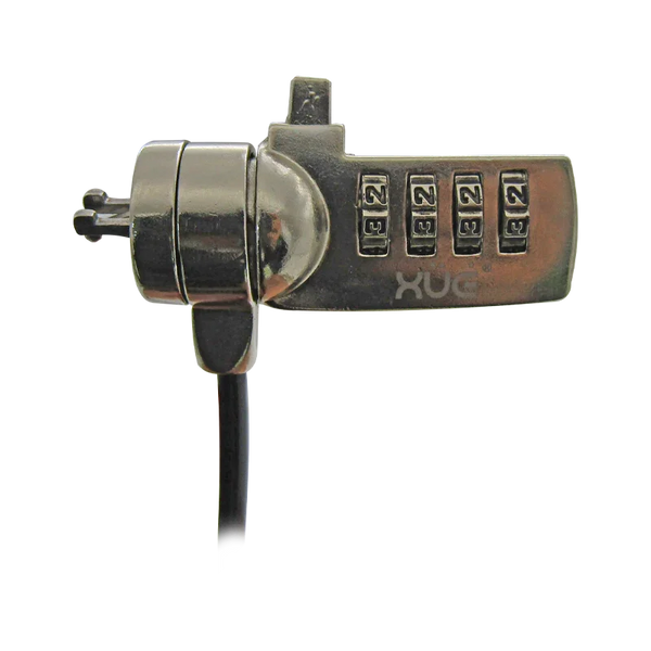 Guaya de seguridad para portátil de 4-Dígitos 1.8M 3.5MM SLOT STD XUE® (CLAVE)