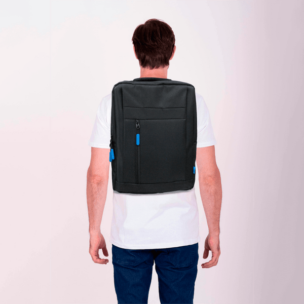 Morral Backpack para laptop hasta 15.6 Nylon negro XUE® - PCS FOR ALL SAS