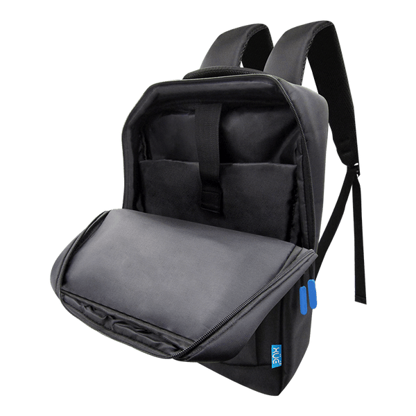 Morral Backpack para laptop hasta 15.6 Nylon negro XUE® - PCS FOR ALL SAS