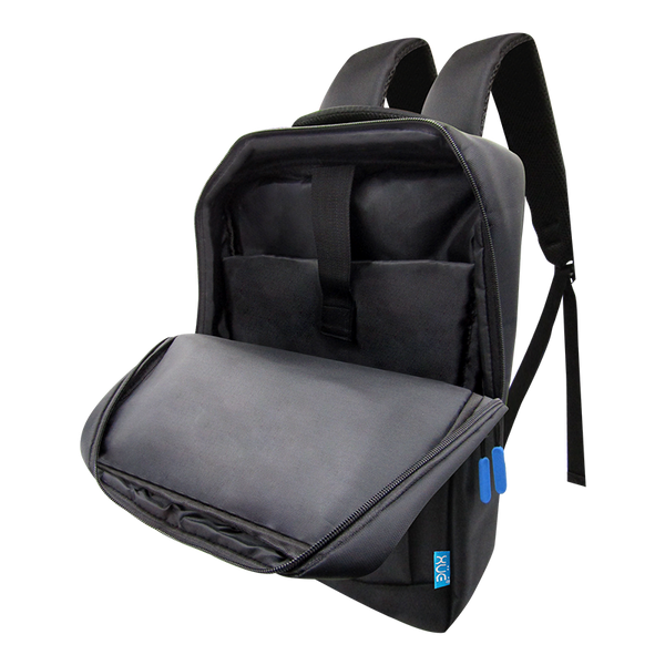 Morral Backpack para laptop hasta 15.6 Nylon negro XUE®