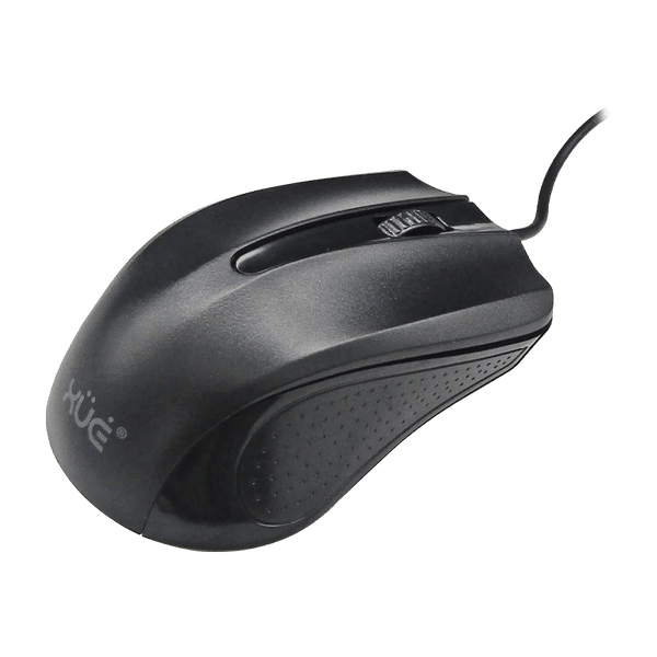 Mouse Óptico USB XUE ST-353 1200 DPI Negro con Botones Silenciosos