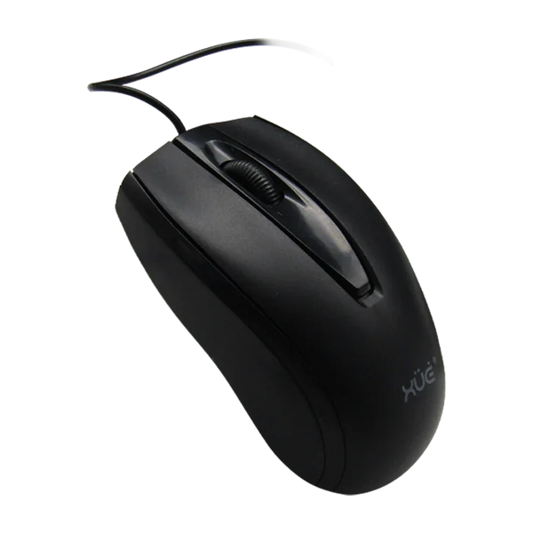 Mouse Óptico USB XUE PRO M400 1200 DPI Negro para Oficina