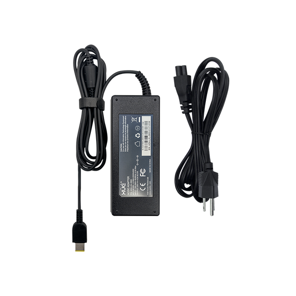 Cargador de corriente XUE® para portátil Lenovo 20V-4.5A 90W X1 Plug Cuadrado