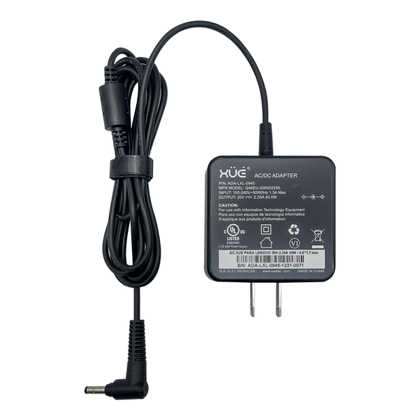 Cargador de corriente XUE® para LENOVO 20V-2.25A 45W /4.0*1.7