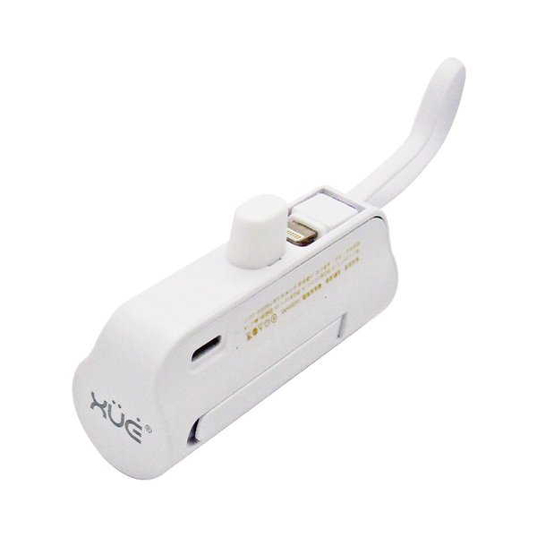 Bateria para SMARTPHONE USB-C / CBL LIGHTNING 4.000MAH OUTPUT 5V-2.1A 10W (BLANCO)