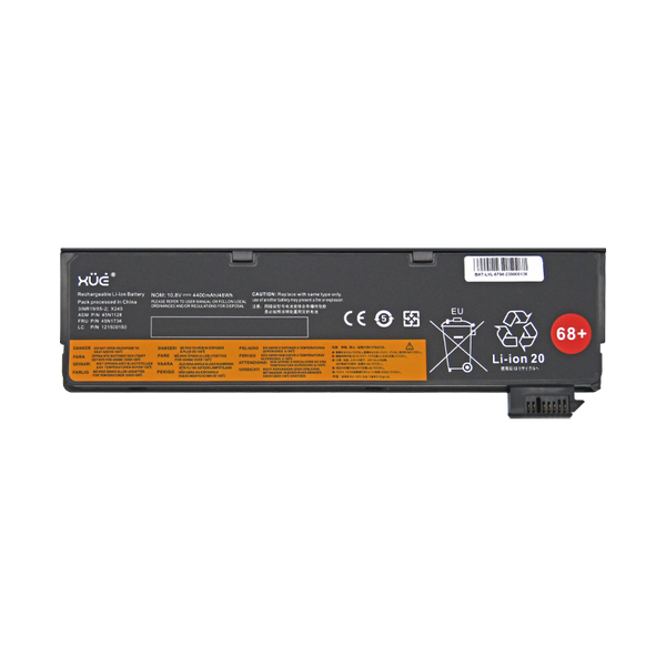 Batería XUE® para portátil LENOVO T440S X240 68 10.8V-4400MAH 48WH 45N1767