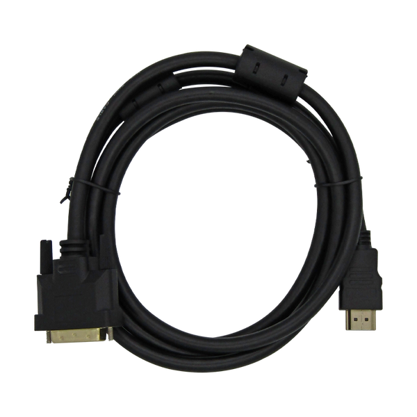 Cable DVI-D 24+1/24+5 macho a HDMI macho 4K 60HZ 3840×2160 1.8M C/FILTROS (Bi Direccional) XUE®