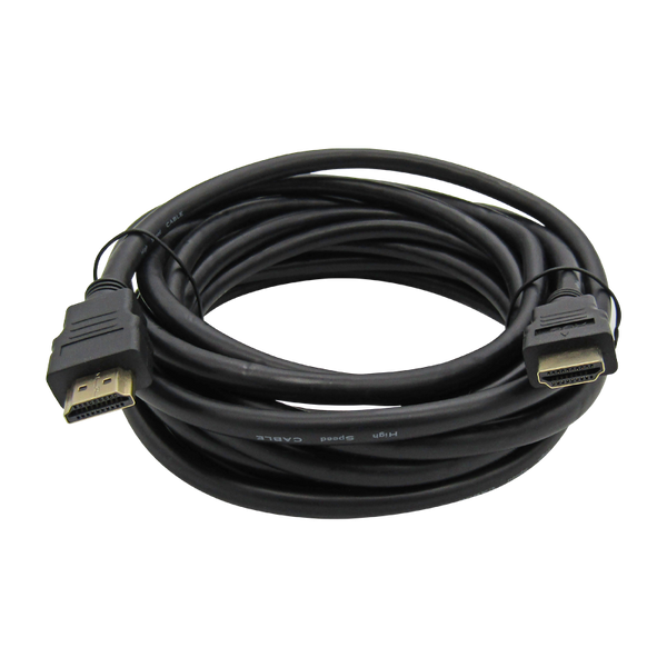 Cable HDMI v2.0 2160p 5M Macho a HDMI Macho Negro 4K 3D 19+1 28AWG OD 7.3MM SIN FILTROS XUE®