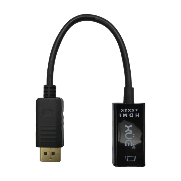 Convertidor Displayport Macho a HDMI V1.2 Hembra 4K 3D 30/60HZ, Marca XUE® (LT8611)