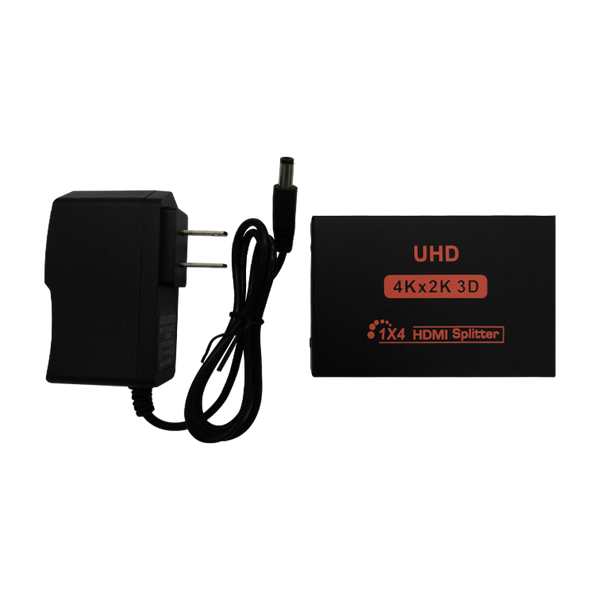 Splitter de video HDMI V1.4 a 4 Puertos HDMI 1080p & 4k marca XUE®