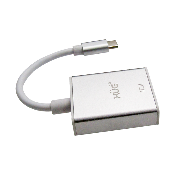 Convertidor USB-C a VGA FHD 1080P (PC y Mac) marca XUE®