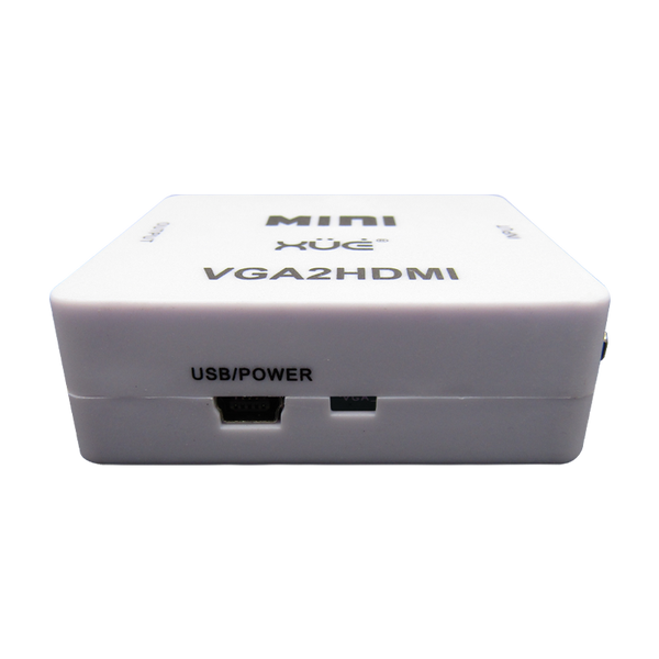 Convertidor VGA Análogo a HDMI 1080P con Audio marca XUE®