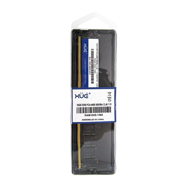 Memoria RAM para Desktop DDR5 PC5-44800 16GB 5600MHZ CL46 1.1V XUE®