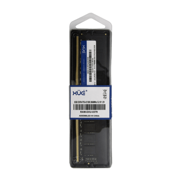 Memoria RAM para Desktop DDR4 PC4-21300 8GB 2666Mhz CL19 1.2V, marca XUE® - PCS FOR ALL SAS