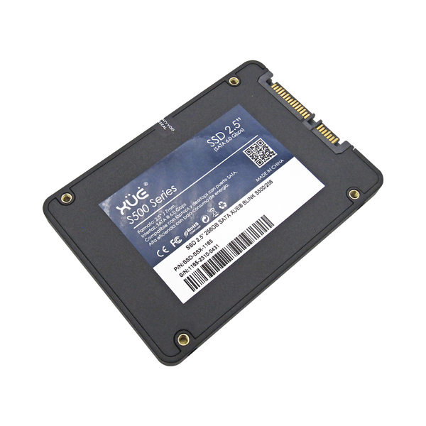 Disco de Estado Sólido SSD 2.5 256GB SATA XUE® BLINK S500/256 550MB/S (TRAY) QLC
