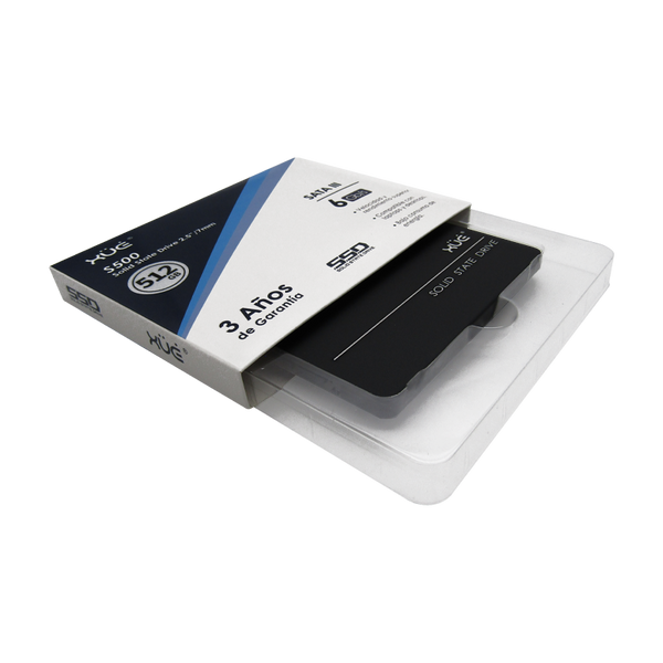 Disco de Estado Sólido SSD 2.5 512GB SATA BLINK S500/512 550MB/S Marca XUE®