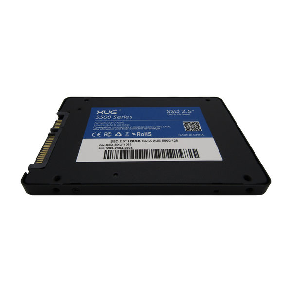 Disco de Estado Sólido SSD 2.5 128GB SATA XUE® BLINK S500/128 500MB/S (TRAY PACKING)