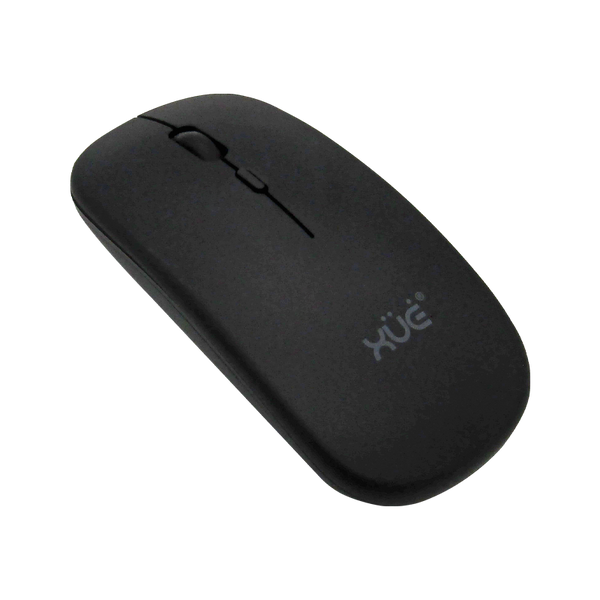 Combo Teclado Externo Wireless Compacto LATAM + Mouse 1600DPI, 2.4GHZ + BT 5.0, Batería 500MAH, USB-C, Color Negro, W1500 XUE®