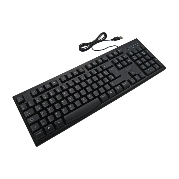Teclado USB 2.0 Desktop, Idioma Latino Americano, Color Negro XUE® PRO T400 (SIN MOUSE)