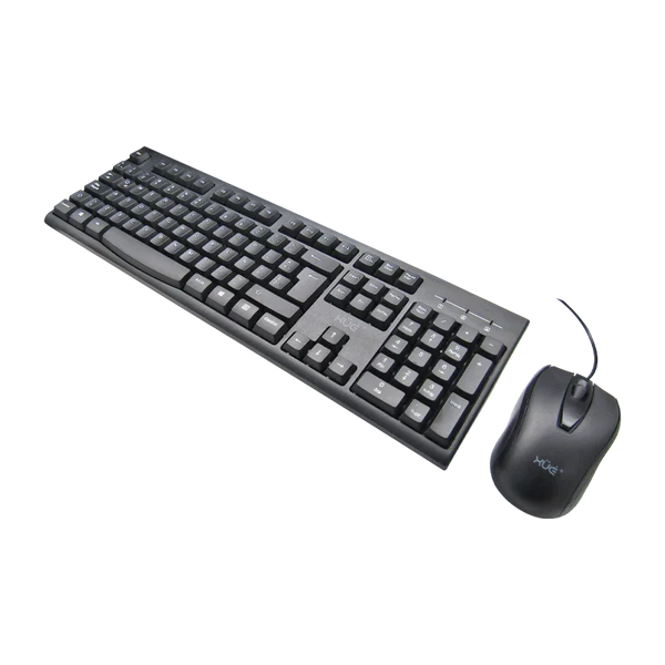 Combo Teclado USB Desktop LA + Mouse para Oficina PRO TM400 XUE®