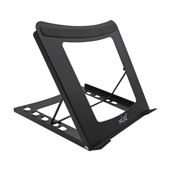 Base Stand para portátiles 5-POSIC metálica color negro, marca XUE®