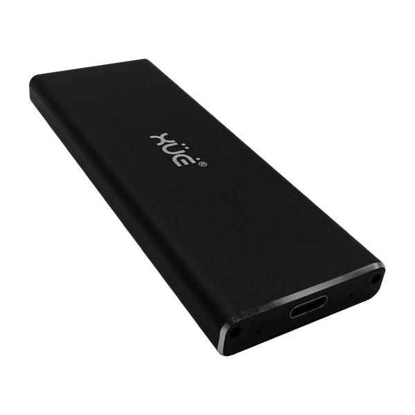 CAJA PCI-E NVME USB-C EXT DD NEGRA (SSD 29 + 5 PINS) + CABLE USB 3.0 A USB-C XUE®