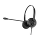 Diadema USB-A XUE® S2 Binaural, Metálica con Mic/Mute Button/Control en Cable 2M, color Negra