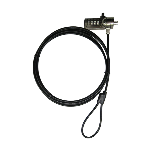 Guaya de seguridad para portátil de 4-Dígitos 1.8M 3.5MM SLOT STD XUE® (CLAVE)