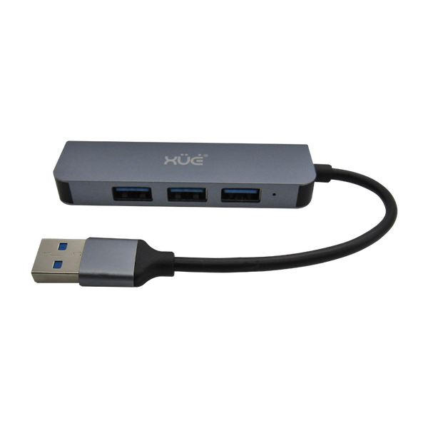 Hub expansor USB 3.0 a 1-PUERTO USB 3.0 y 3-PUERTOS USB 2.0 marca XUE®