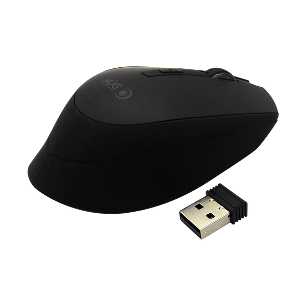 Mouse inalámbrico Silencioso XUE® 1600Dpi MUTE W500 Negro