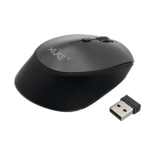 Mouse inalámbrico Silencioso XUE® 1600Dpi Mute W600 Negro