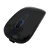 Mouse Inalámbrico Silencioso XUE 1600 DPI USB-C Negro Bluetooth + 2.4GHz