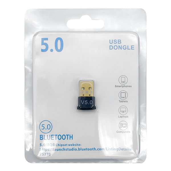 Adaptador USB Bluetooth mini CSR V5.0 10mt