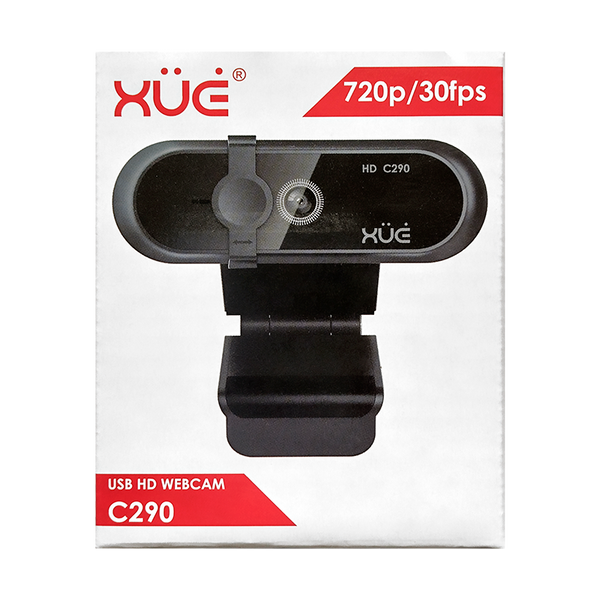 Cámara WEBCAM USB 2.0 HD 720P MIC 1280x720 NEGRA Modelo C290