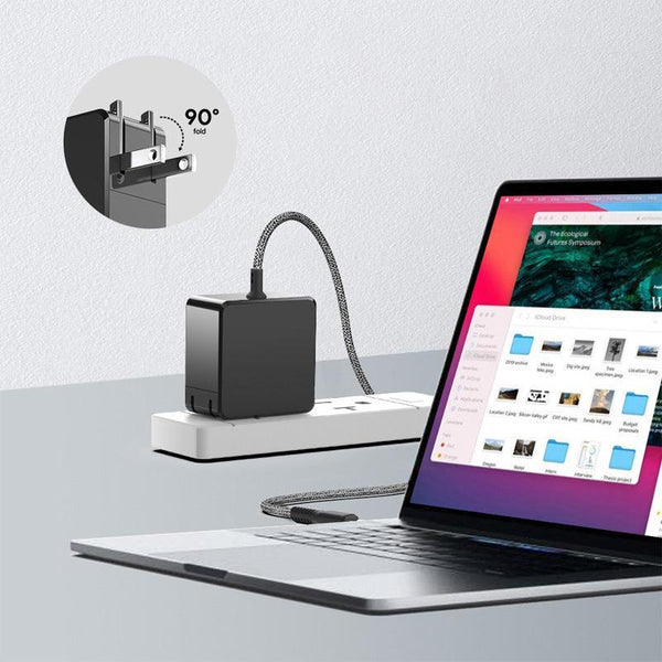 Cargador de corriente XUE® para portátil Type-C 20V-3.25A/15V-3A/9V-2A/5V-2A 65W 1.5M / USB-C (Wall)