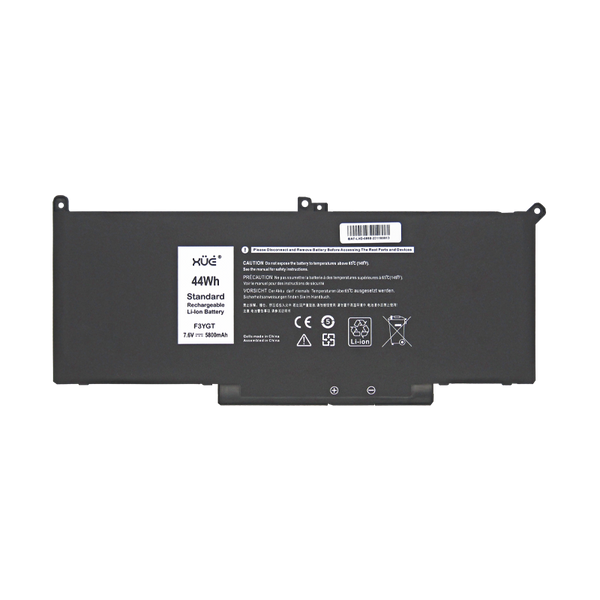 Batería XUE® para portátil DELL LATITUDE E7280 E7480 F3YGT 7.6V-5800MAH 44WH 2X39G/F3YGT