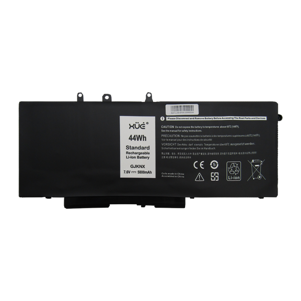 Batería XUE® para portátil  DELL LAT 5280, 5490, 5590, 5290, 5580, 5480 7.6V-5800MAH 44WH CI5-8 GJKNX