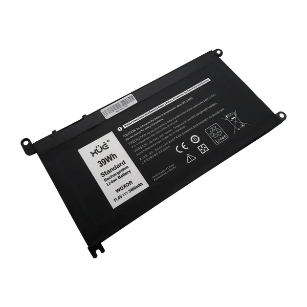 Batería XUE® para portátil DELL Latitude 3380 3480 3490 3580 3590 11.4V-3400mAh 39WH 3-CELL CI5-8 WDX0R (CORTA)